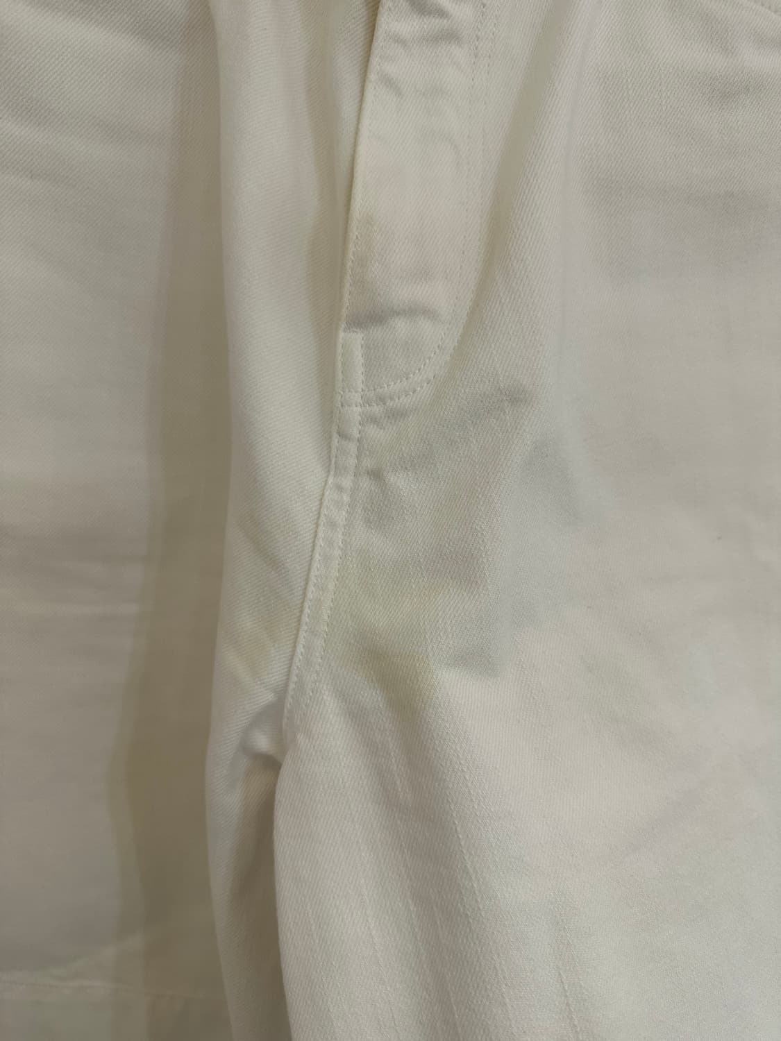 스튜디오 니콜슨 화이트 데님 쇼츠  상품이미지4