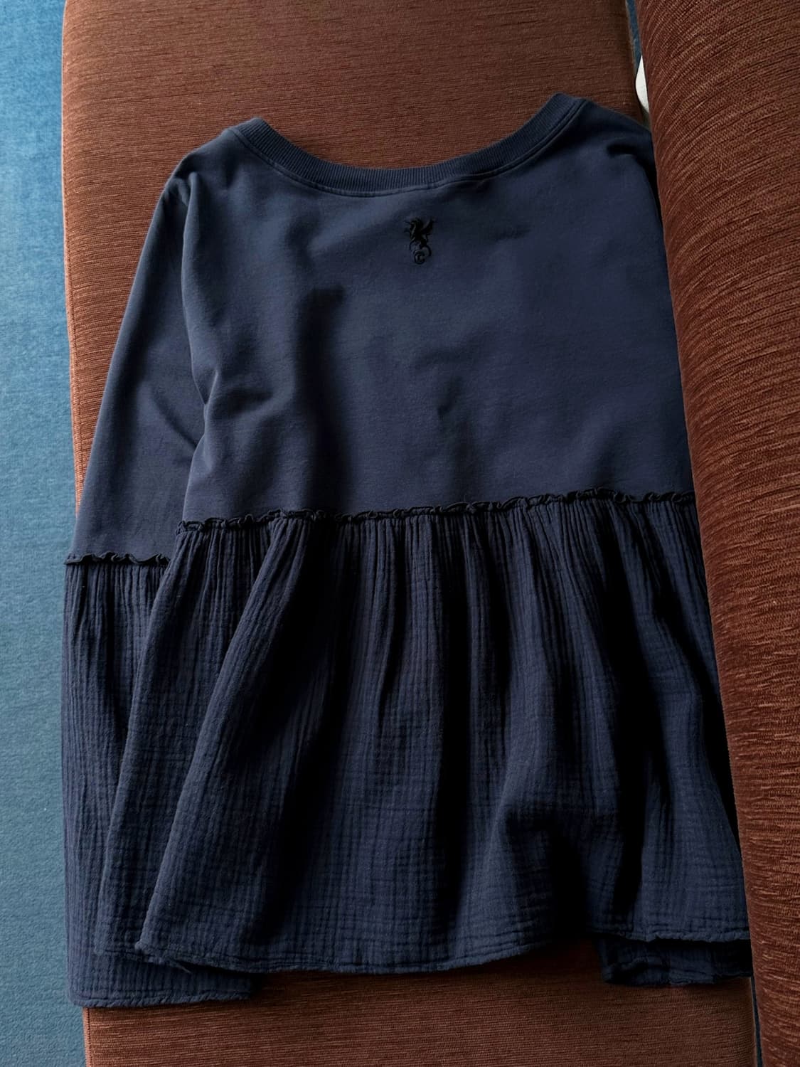 Design panel wide L/S top 상품이미지9