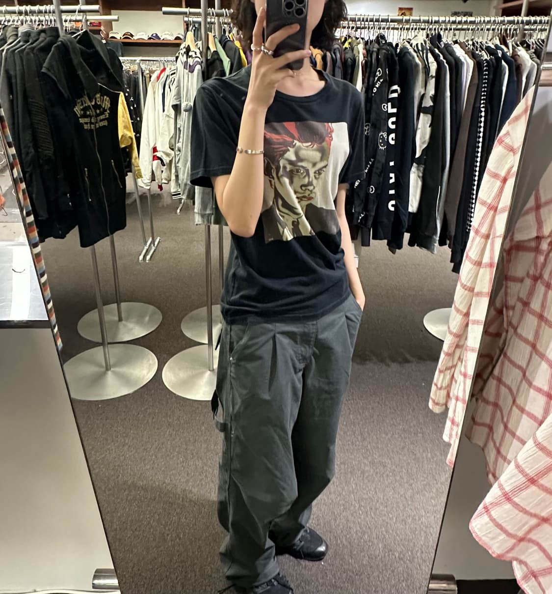 M)히스테릭 글래머 JAMES WHITE  프린팅 반팔 상품이미지1