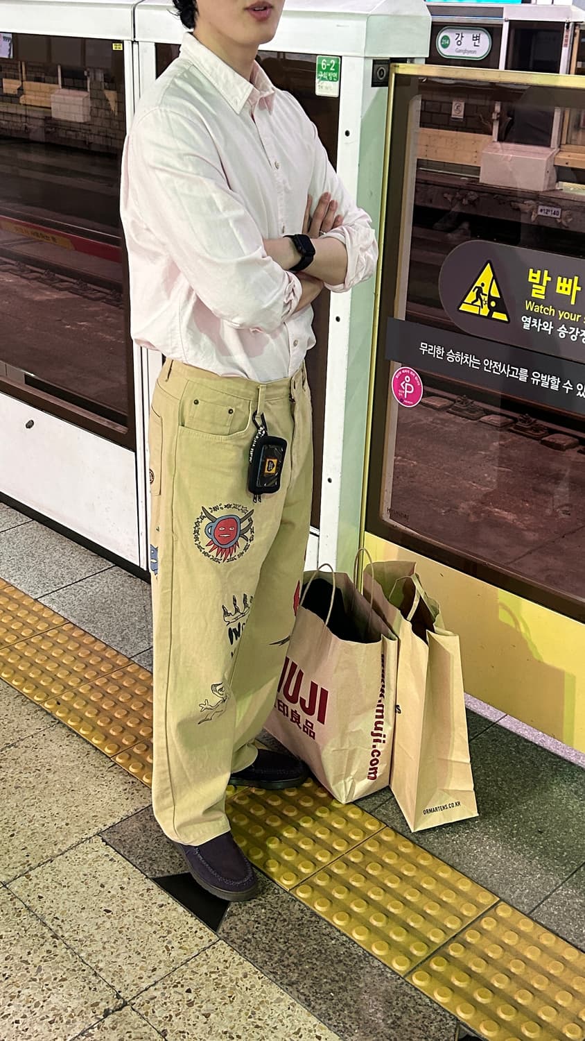 위캔더스 인세인개러지 팬츠 m 상품이미지8
