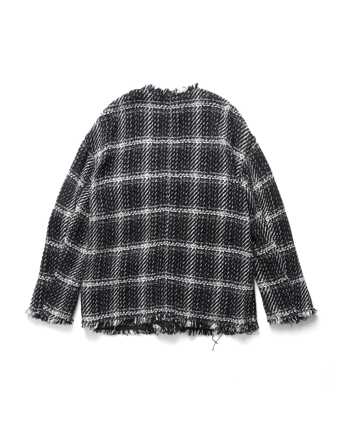 빔즈 BEAMS LIGHTS Check Tweed Blouson 상품이미지5