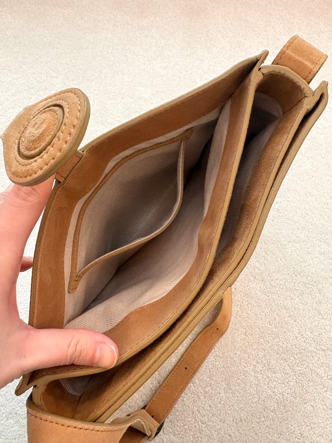 아카이브앱크 스웨이드 호보백 상품이미지5