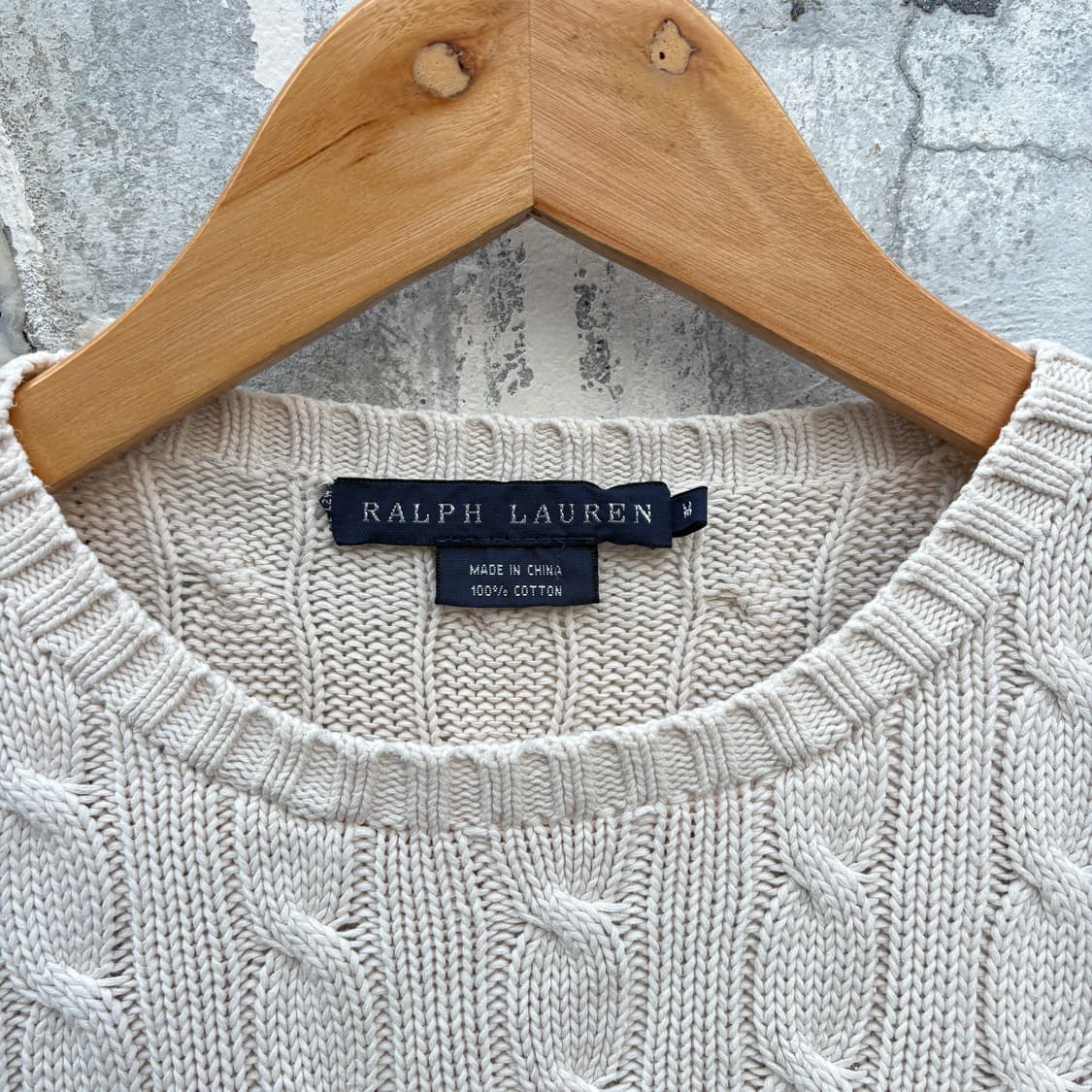 Polo 폴로 케이블 꽈배기 니트 상품이미지3