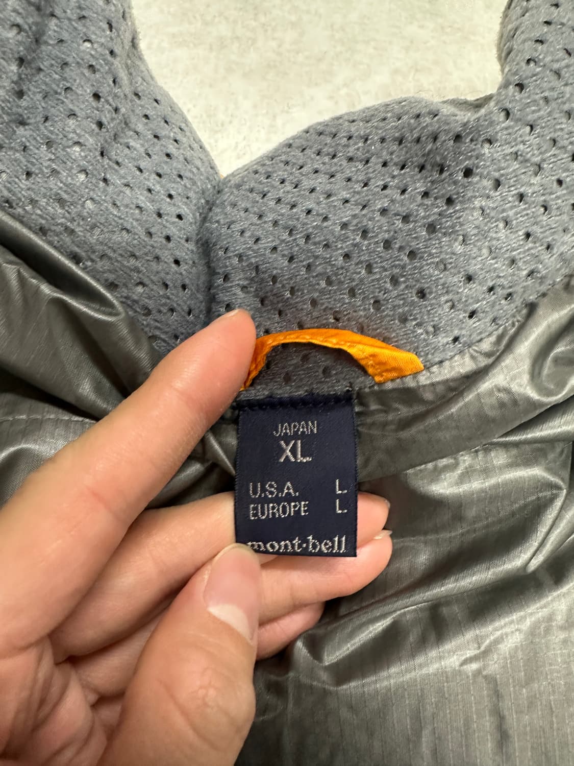 몽벨 윈드스토퍼 패딩 상품이미지8