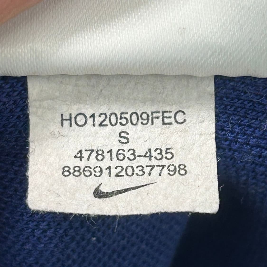 나이키 FC 바르셀로나 트랙탑 자켓 S 상품이미지8