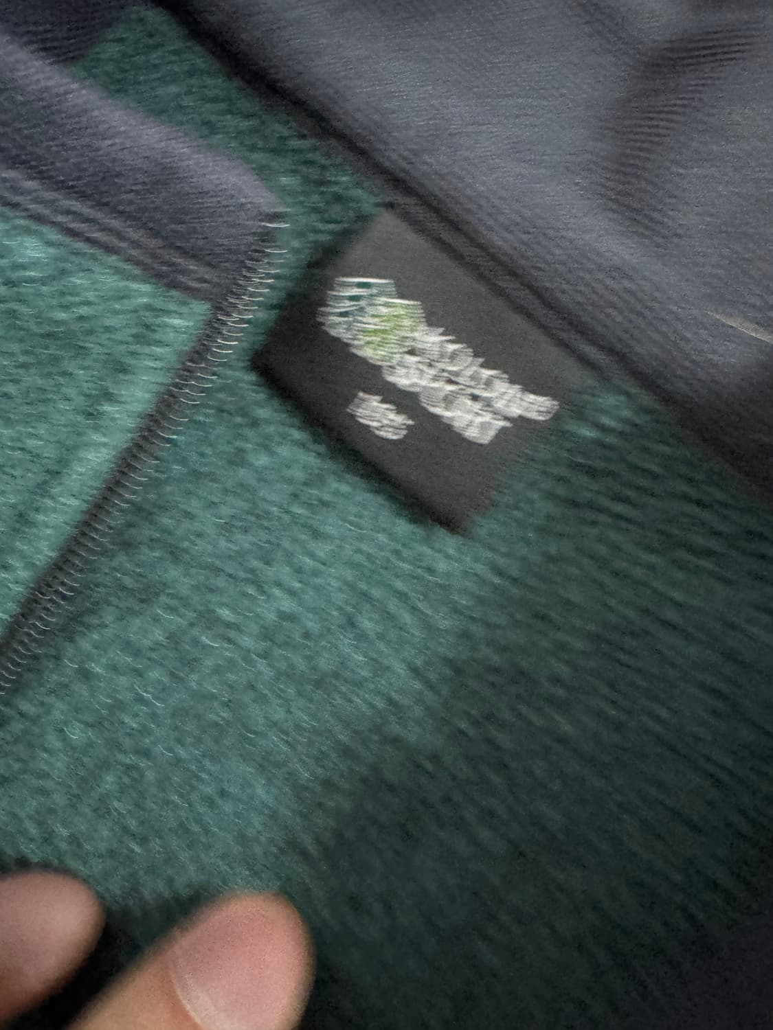 코오롱스포츠 등산 플리스 기모 반집업 티셔츠 XL 상품이미지3