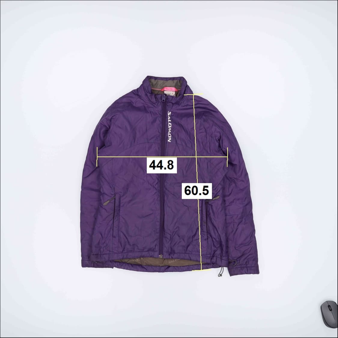 [S] 살로몬 아웃도어 바람막이 집업 점퍼 1222J 상품이미지6