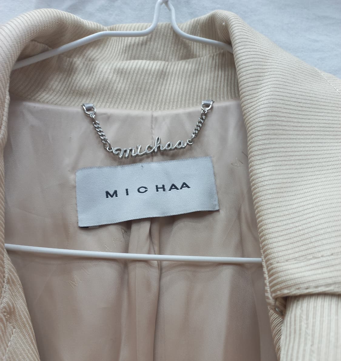 미샤 트렌치 코트 85-94-160 베이지 상품이미지6