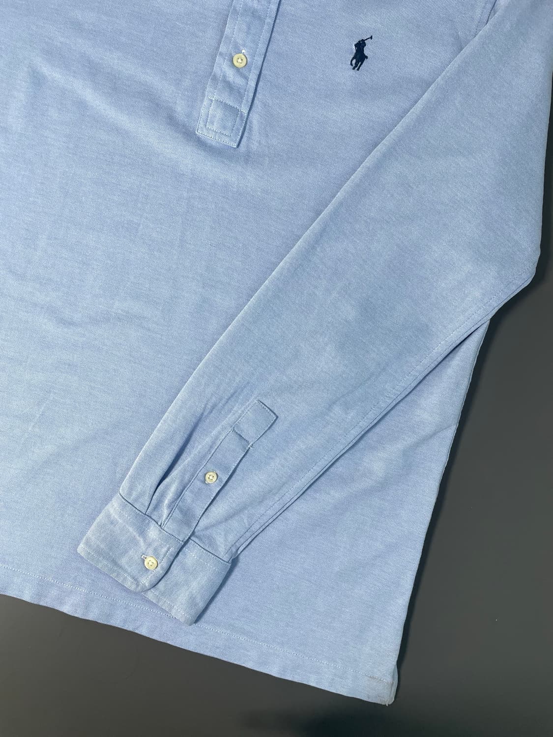 [L] 폴로 랄프로렌 메쉬 폴로 긴팔 티셔츠 상품이미지6