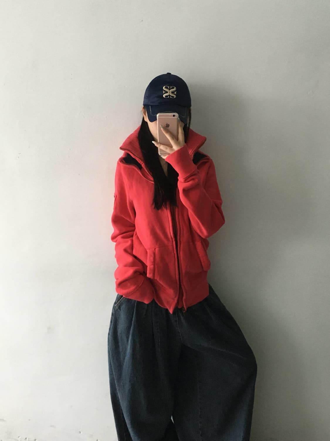 홀리스터 하이넥 코튼집업 상품이미지2