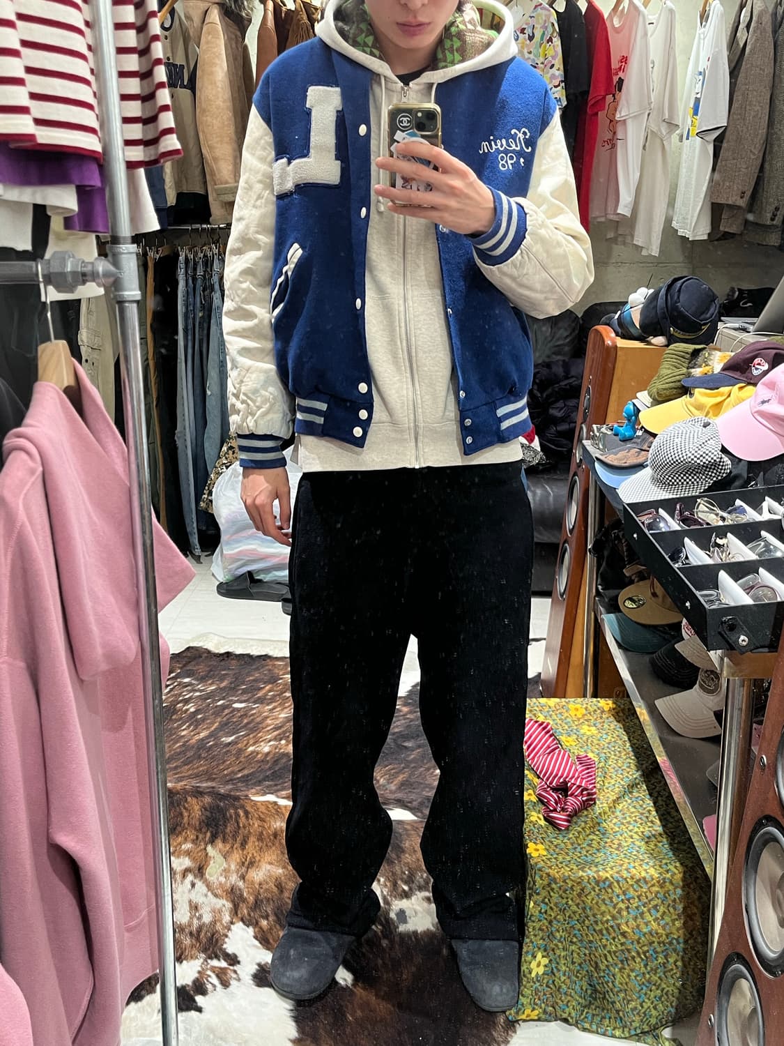 90s usa holloway 바시티 자켓 상품이미지2