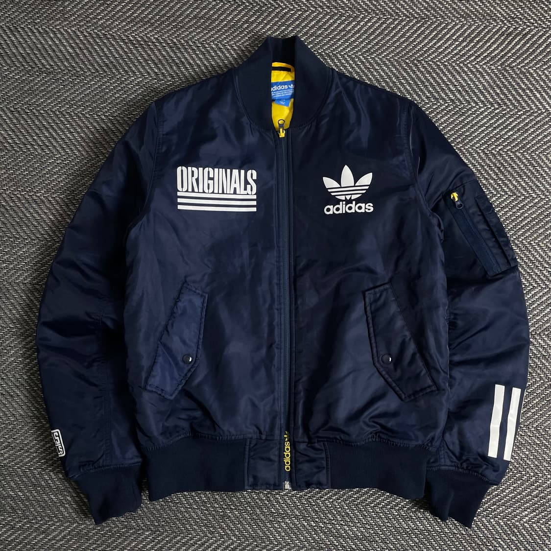 아디다스 트레포일 빅로고 ma-1 플라이트 자켓y 3021 상품이미지2