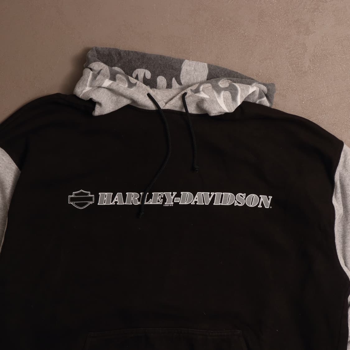 할리데이비슨 플레임 프린팅 후드티 A1750 상품이미지2