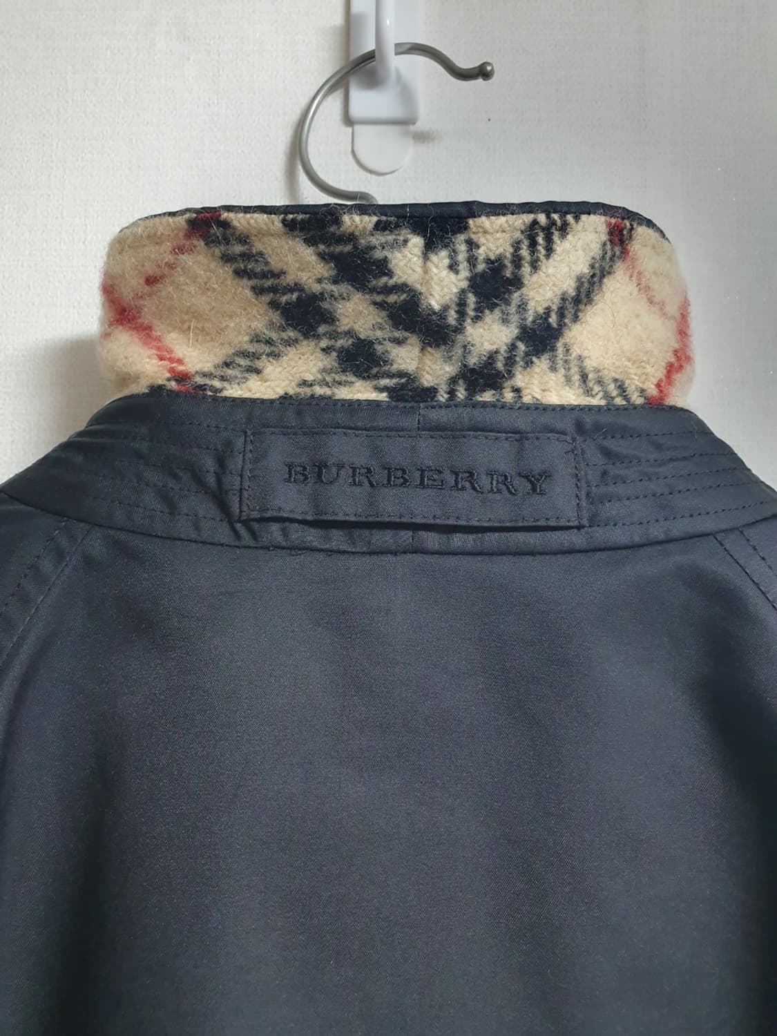 택포가 버버리 코트 블랙 누빔 싱글코트 m 상품이미지5