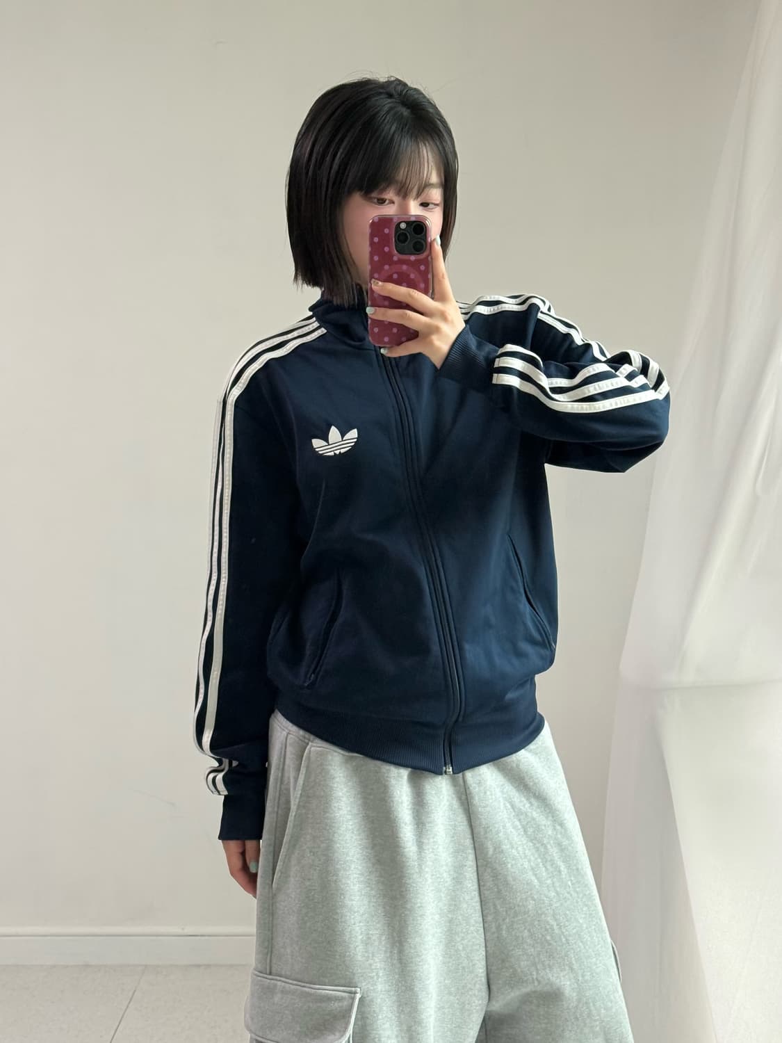아디다스 네이비 구파이어버드 져지 상품이미지3