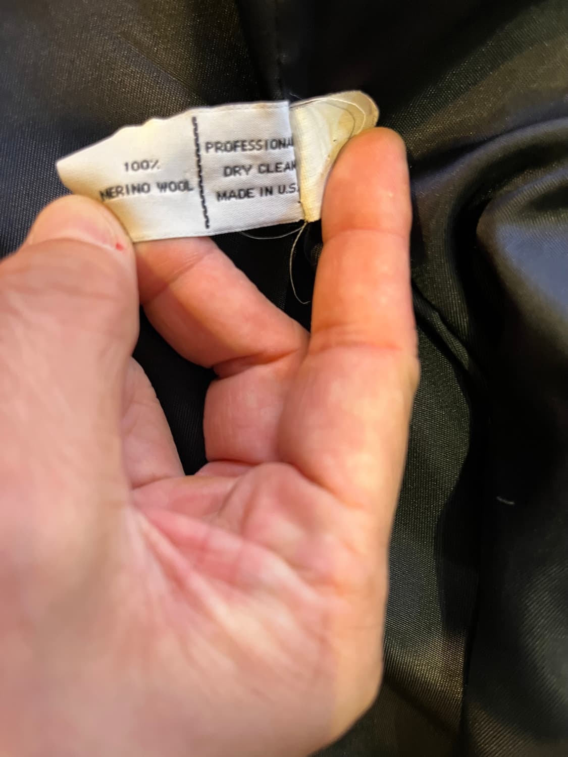 90년대 캘빈클라인 울 피코트(미국제) 상품이미지7