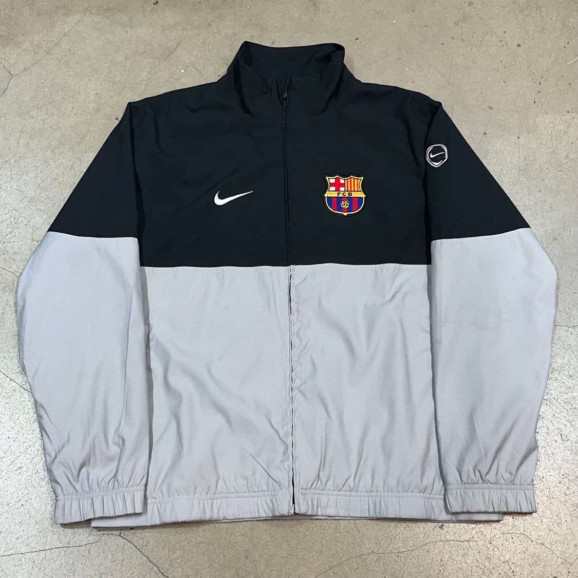 L 나이키 fc 바르셀로나 배색 바람막이 상품이미지2