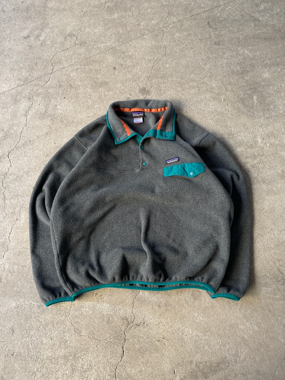 Patagonia Nikel&Teal Green Synchilla  상품이미지2