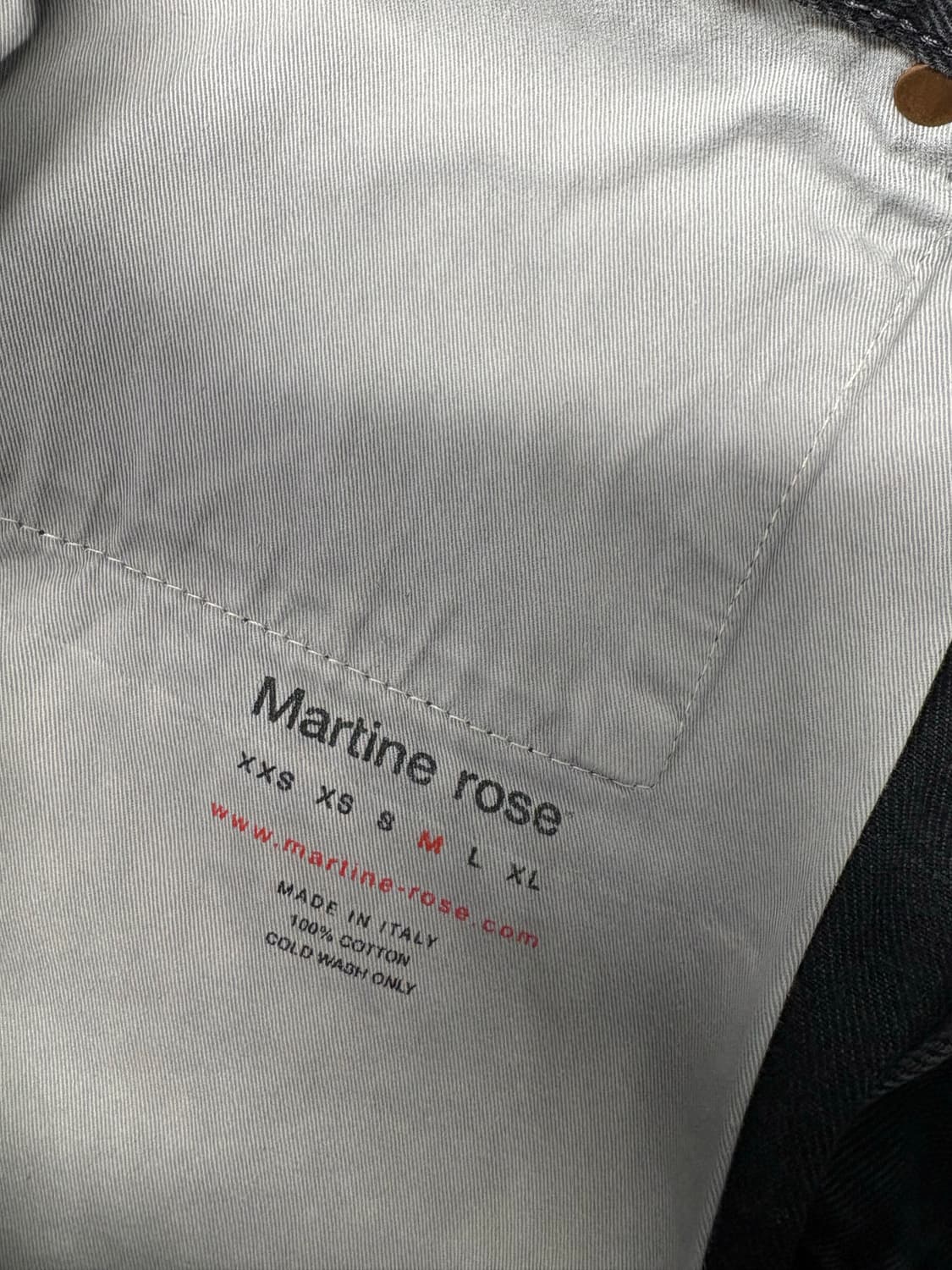 마틴로즈 데님 쇼츠 M 상품이미지7