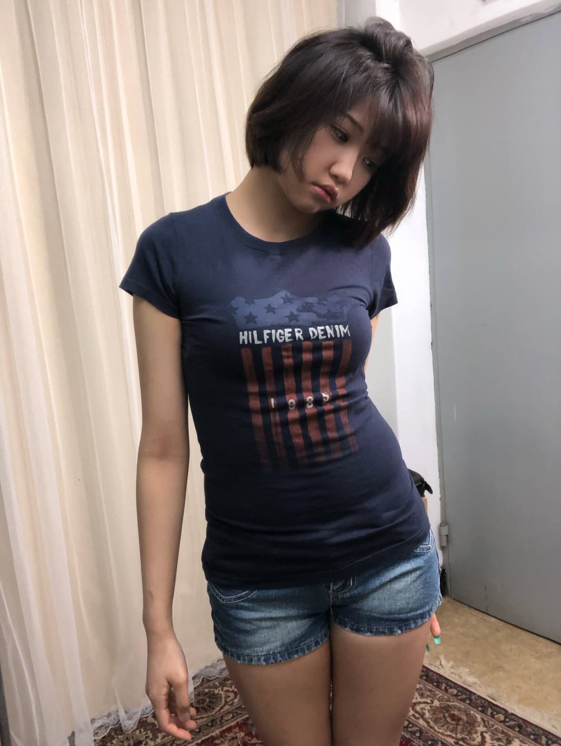  Hilfiger Denim 타미힐피거 1985 반팔 티셔츠 상품이미지1