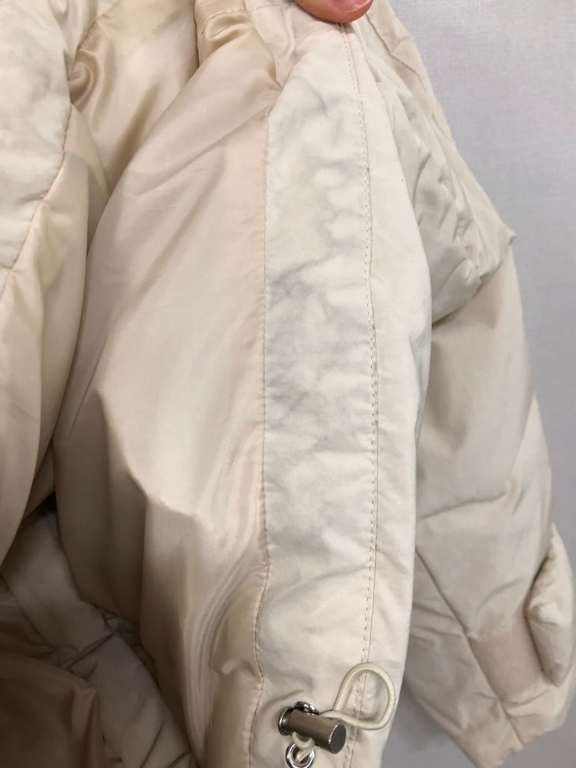 스튜디오톰보이 오버핏 덕다운 후디 푸퍼 솟패딩 _ 바닐라 상품이미지10