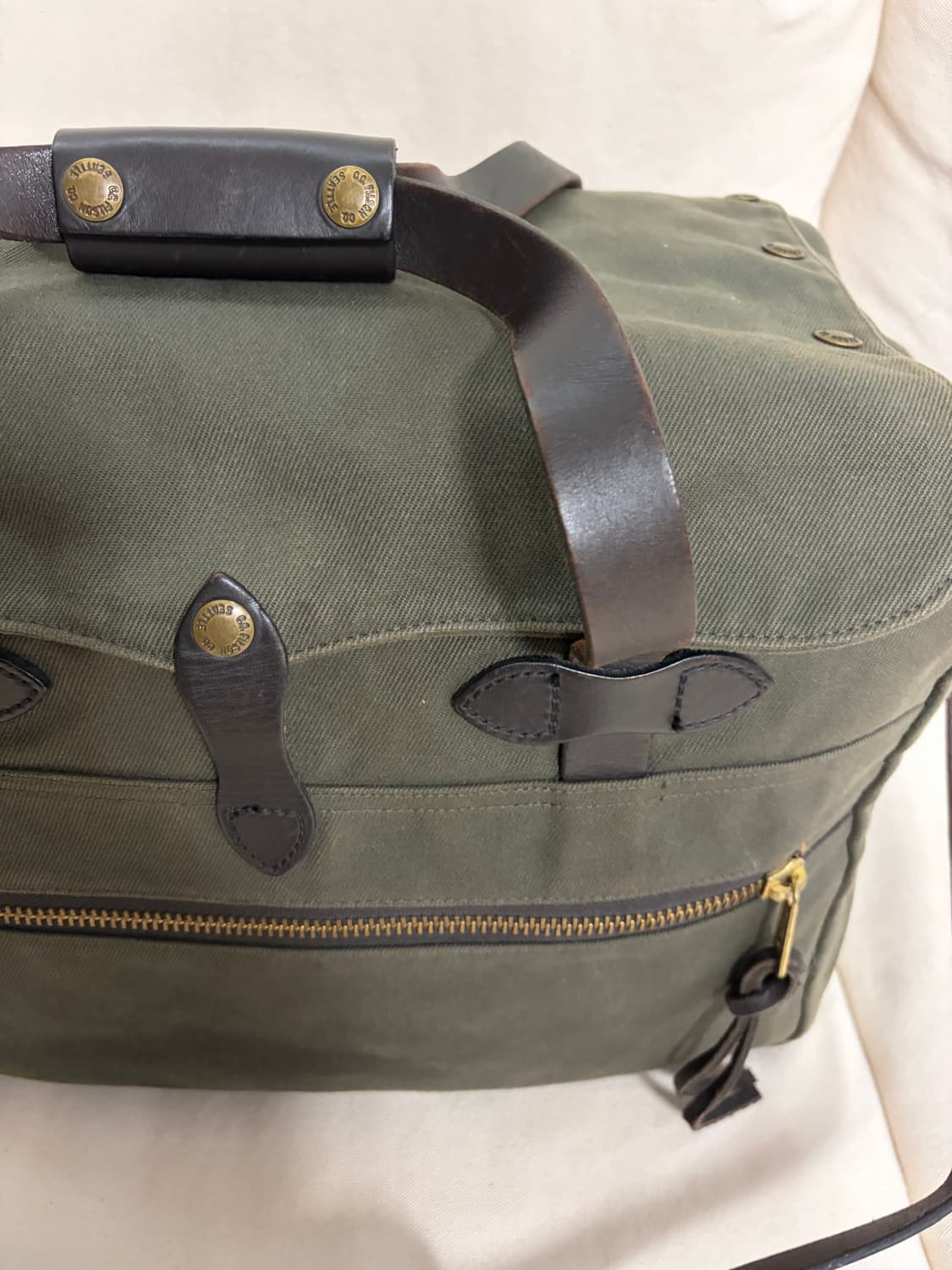 필슨 70081 미디움 필드백 오터그린 (USA) 상품이미지4