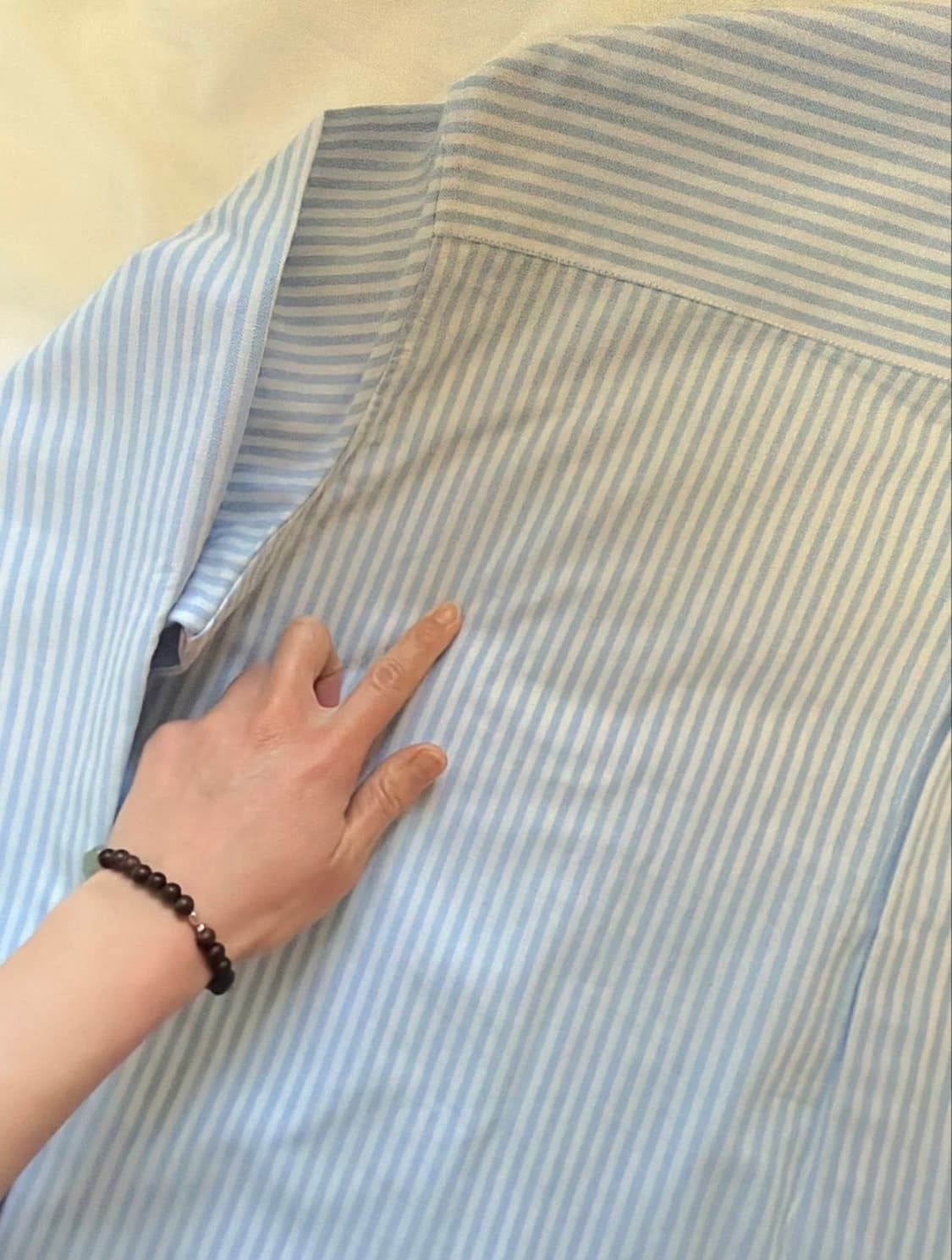 [미 시착 새 상품] 돈비레잇 스트라이프 셔츠 상품이미지5