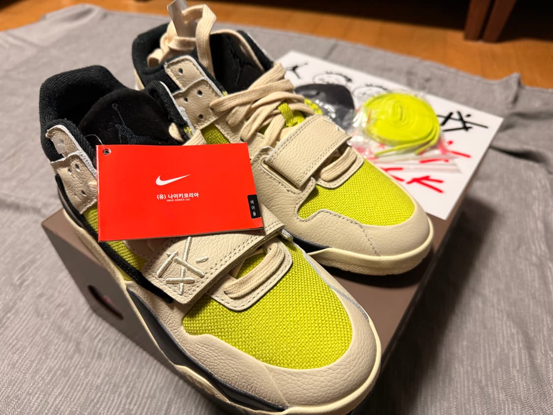 조던 x 트래비스 스캇 점프맨 잭 TR 브라이트 캑터스 상품이미지5