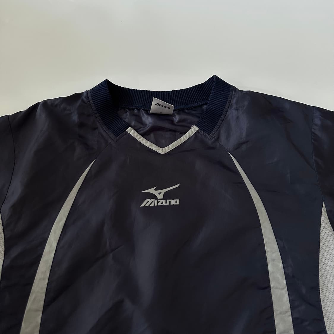 미즈노 mizuno 로고 반팔 웜업 상품이미지2