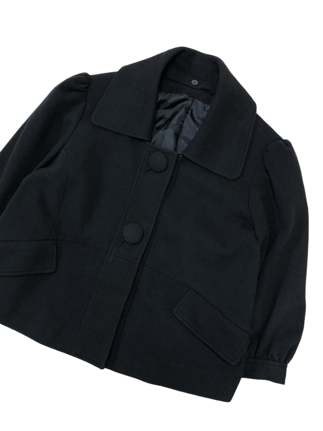 빈티지 블랙 숏 자켓 상품이미지10