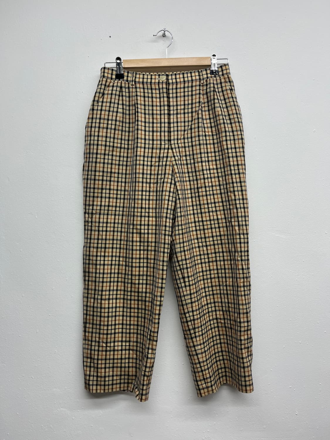 닥스골프 체크 바지 73-97 상품이미지1