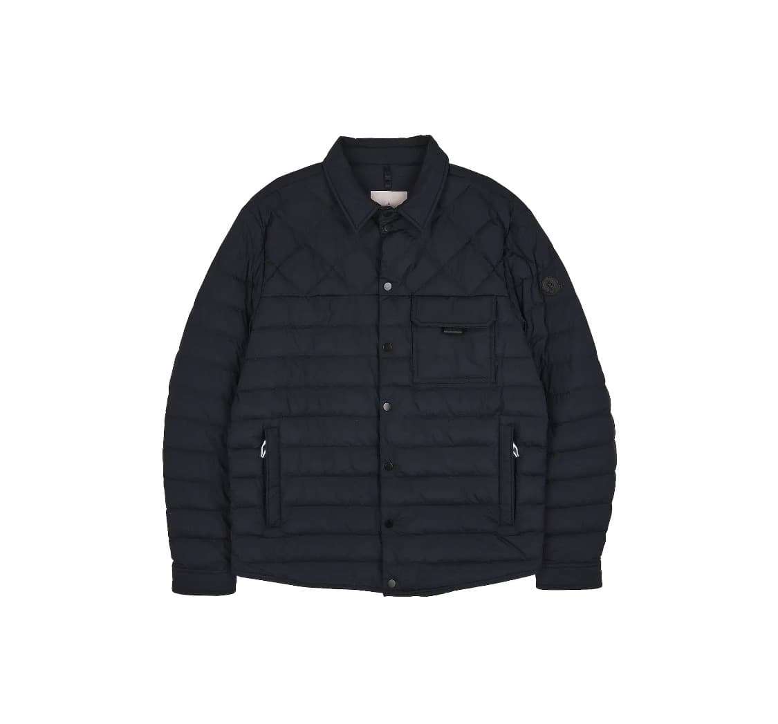 [S급] 몽클레르 리제란 다운 셔츠 자켓 네이비 판매합니다!!! 상품이미지1