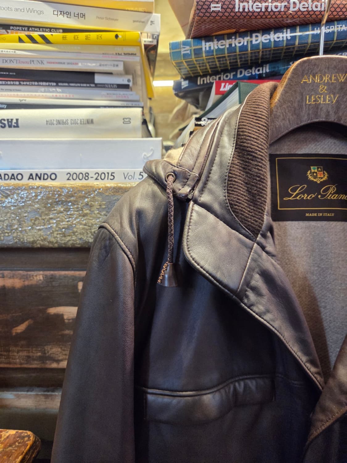 로로피아나 램스킨 자켓 상품이미지2