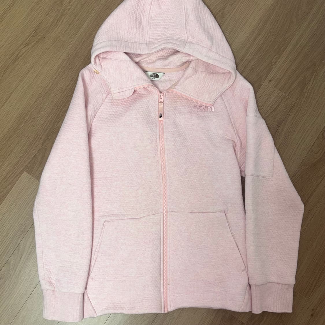 노스페이스 노페 핑크 딸기우유 후리스 플리스 후집 후드집업 상품이미지1