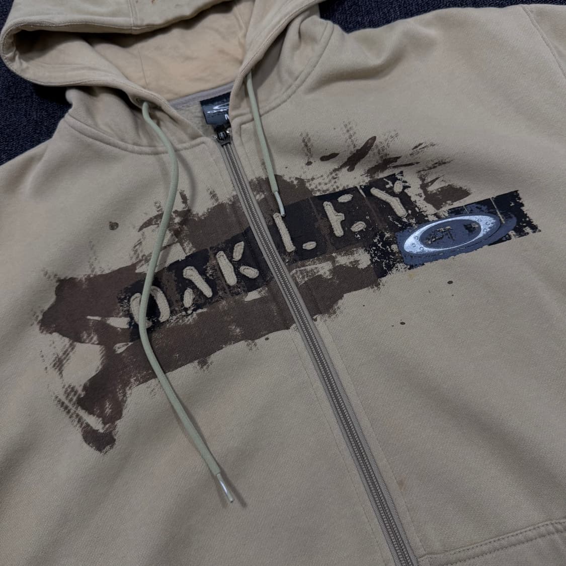오클리 아카이브 베이지 후드집업  상품이미지3