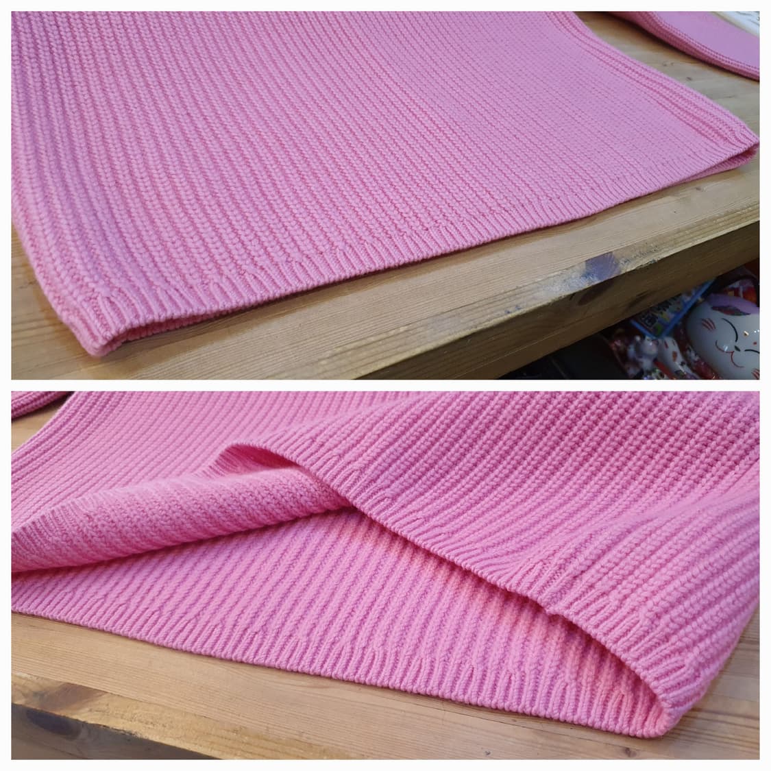 (새상품)66/77.COS 리브드 브이넥니트 상품이미지8