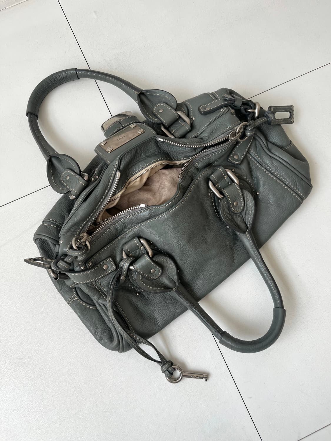 끌로에 패딩턴 백 애쉬그레이 상품이미지8