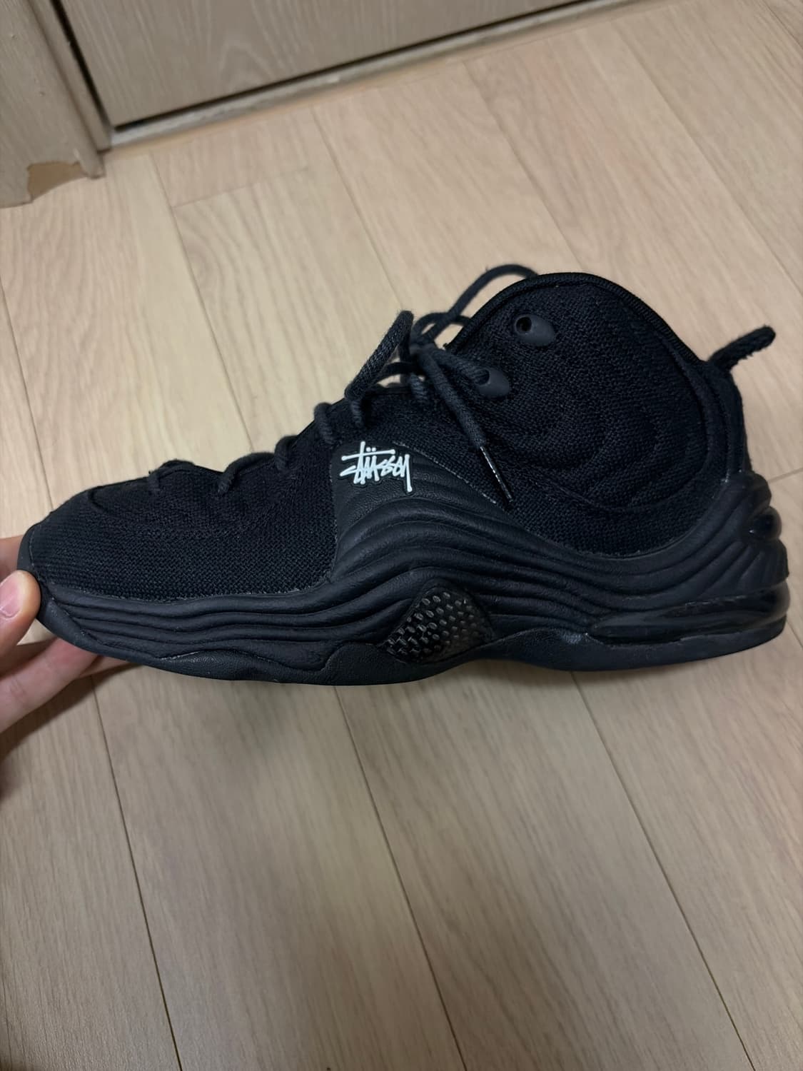 스투시 나이키 에어패니2 블랙 제품 상품이미지2