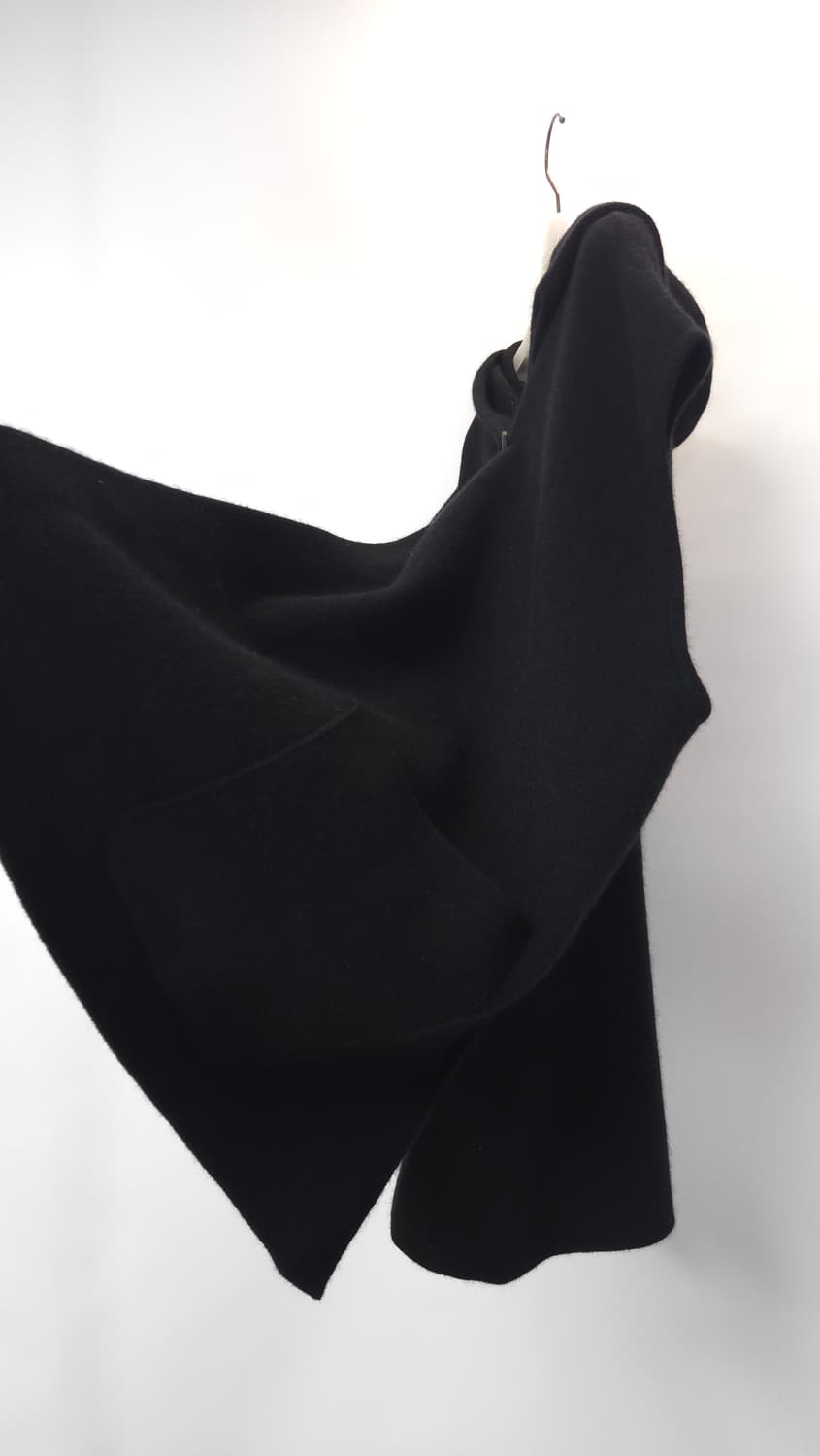 센존 2024 후드 케이프 니트  베스트 탑 M 사이즈 상품이미지4