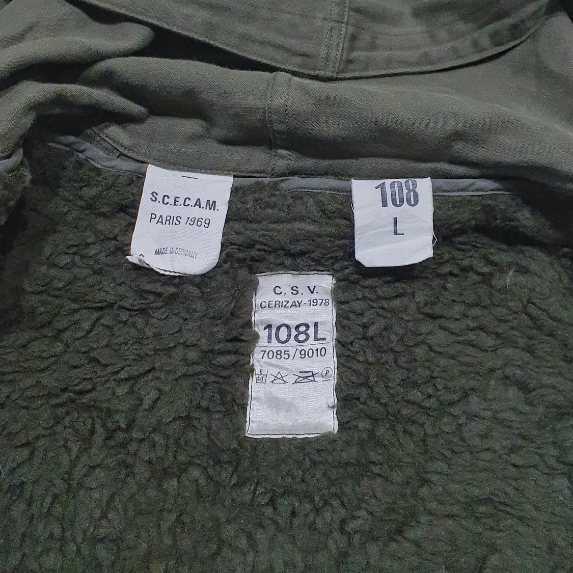 프랑스군 m64 s300 파카 쉘파카 108L (110 이상) 상품이미지7