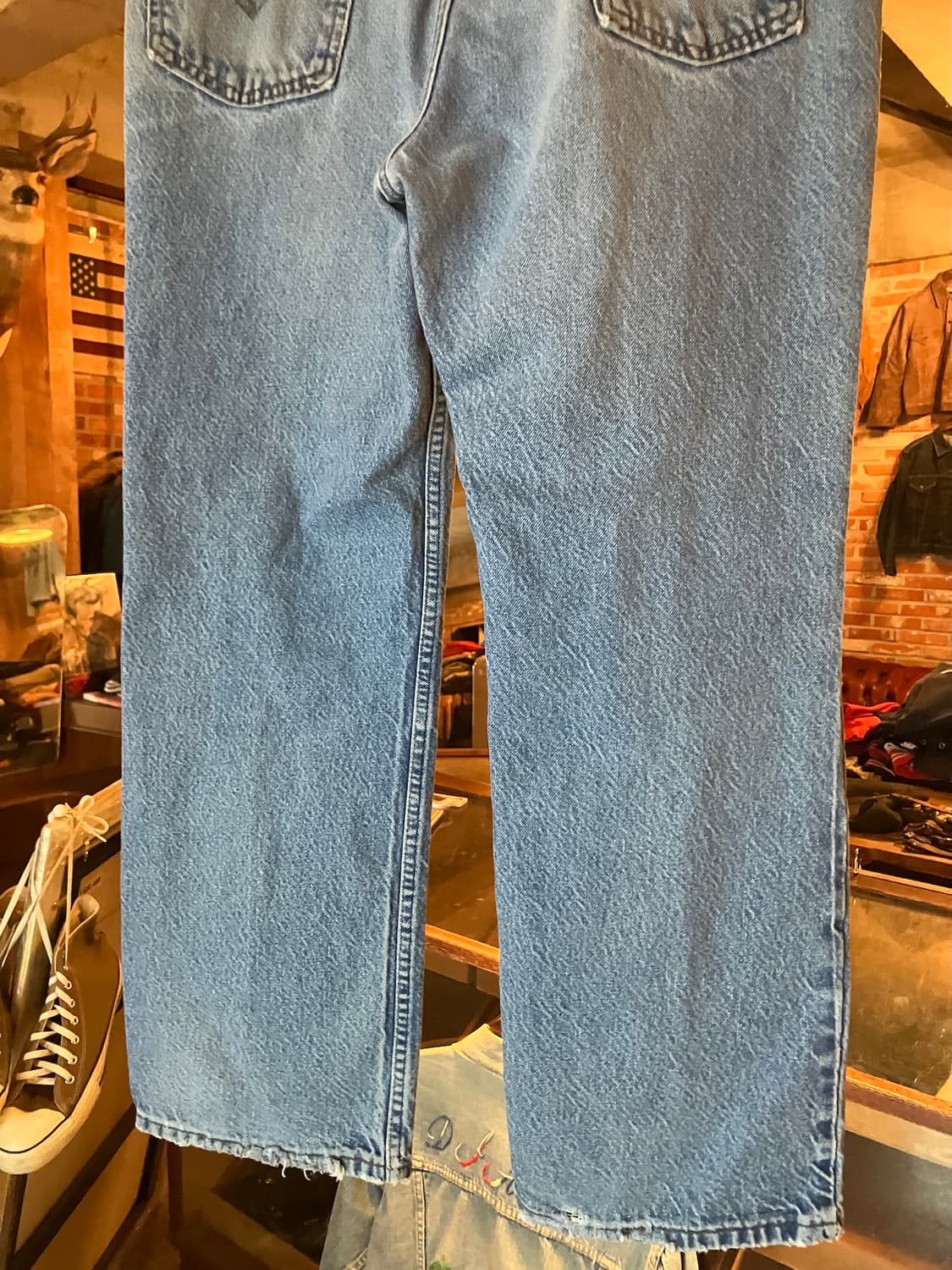 80s USA Levis 517 Boot Cut Denim Pants 상품이미지7