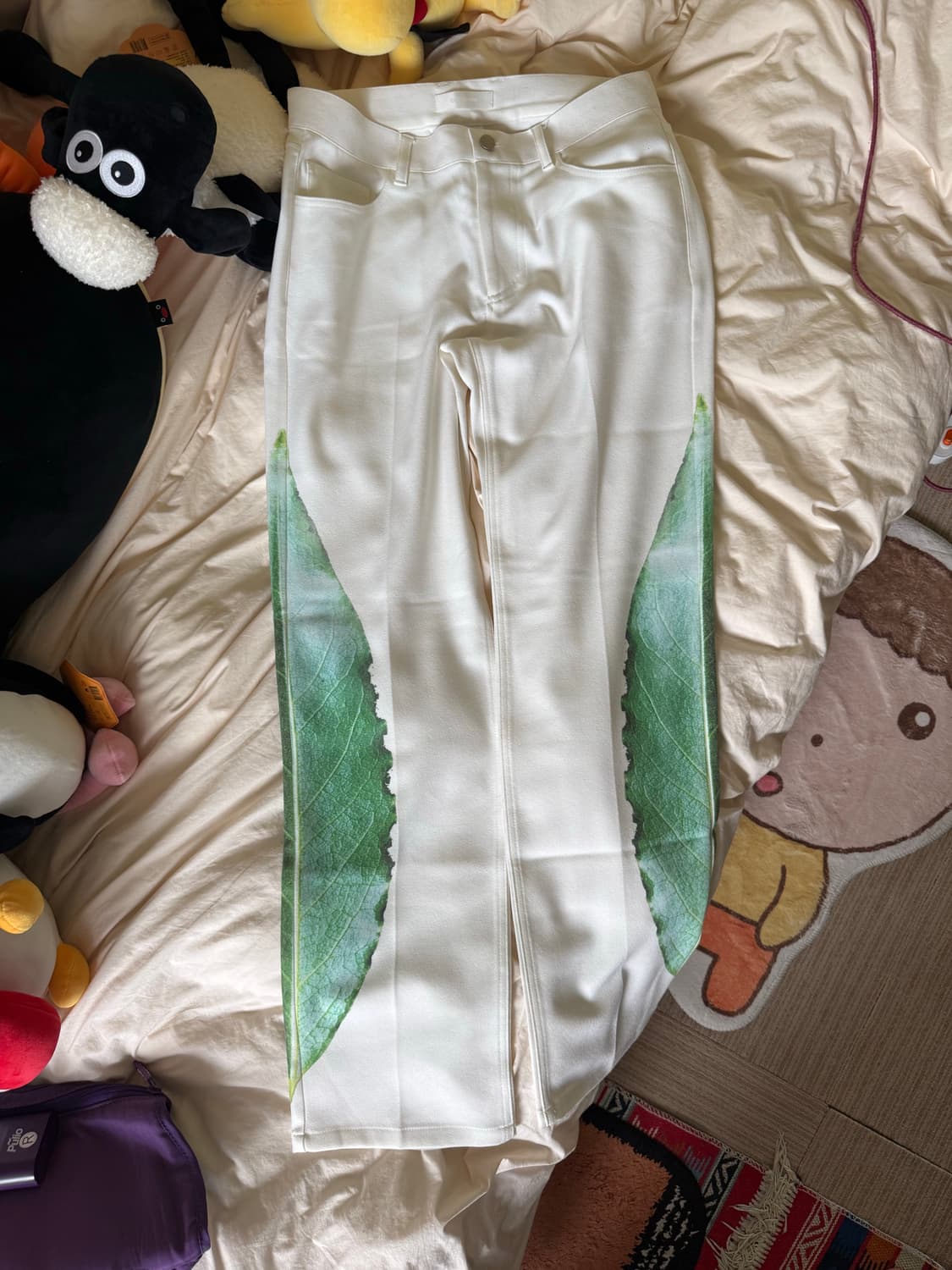 친다운 나뭇잎팬츠 상품이미지2