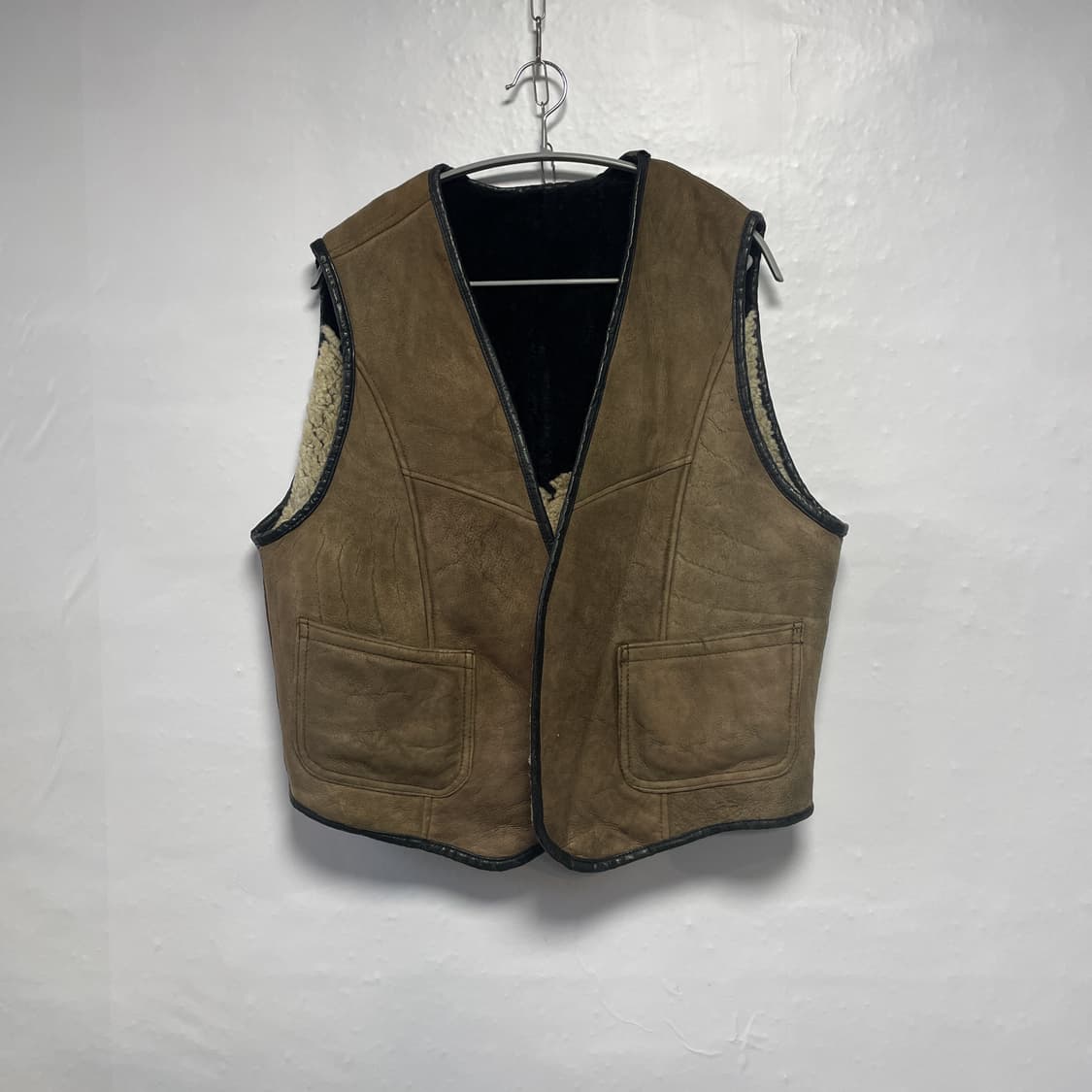빈티지 가죽 베스트 VMF-80 패치 상품이미지2