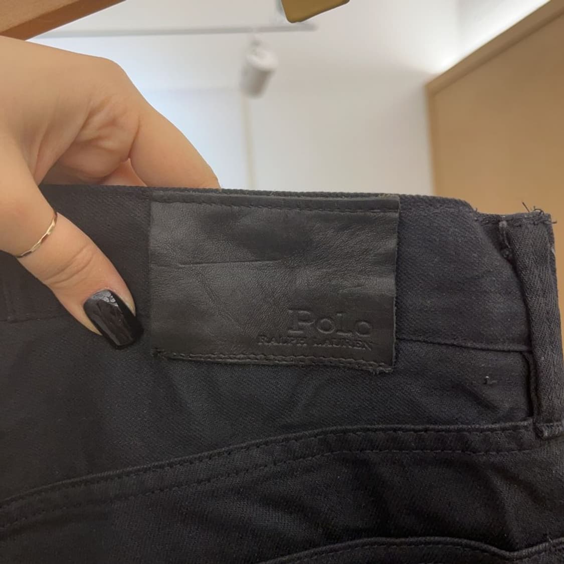 폴로 랄프로렌 모던시크 흑청 데님 팬츠 29인치 C07391 상품이미지5