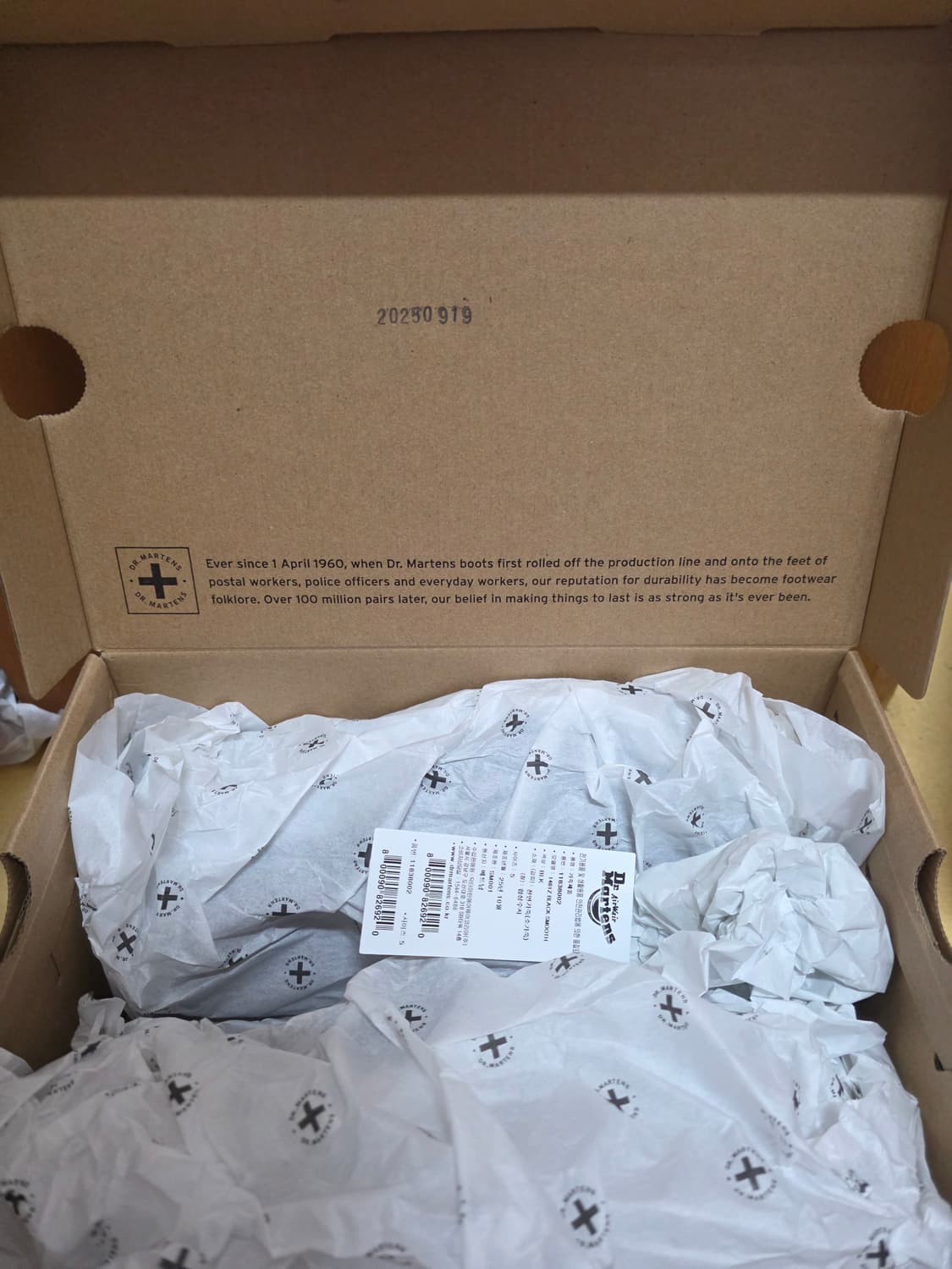 닥터마틴 1461 스무스 블랙 240 uk5 상품이미지10