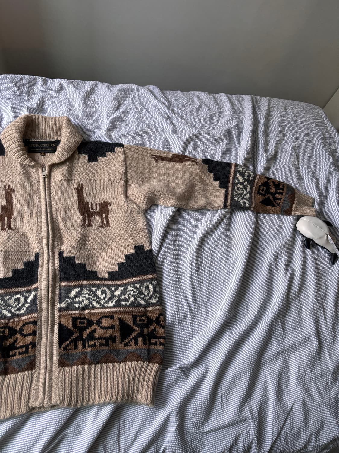 90s Japan Vintage 감성 × Andes 무드｜페루 알파카 1 상품이미지3