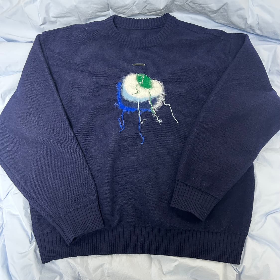 (XL) 아더에러 디멘션 볼 니트 네이비 프로덕트 128 상품이미지3