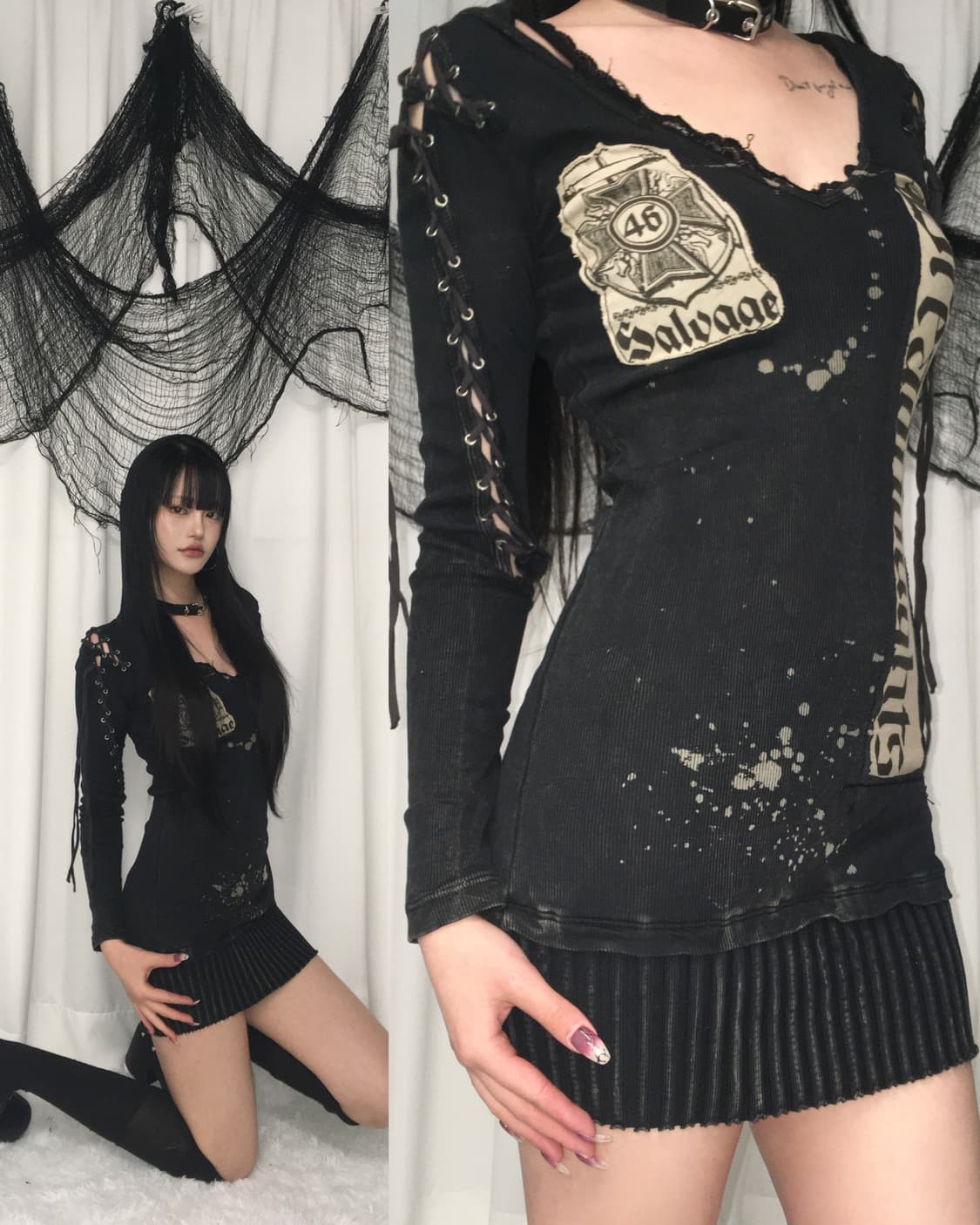 salvage Hooded long sleeves 상품이미지1