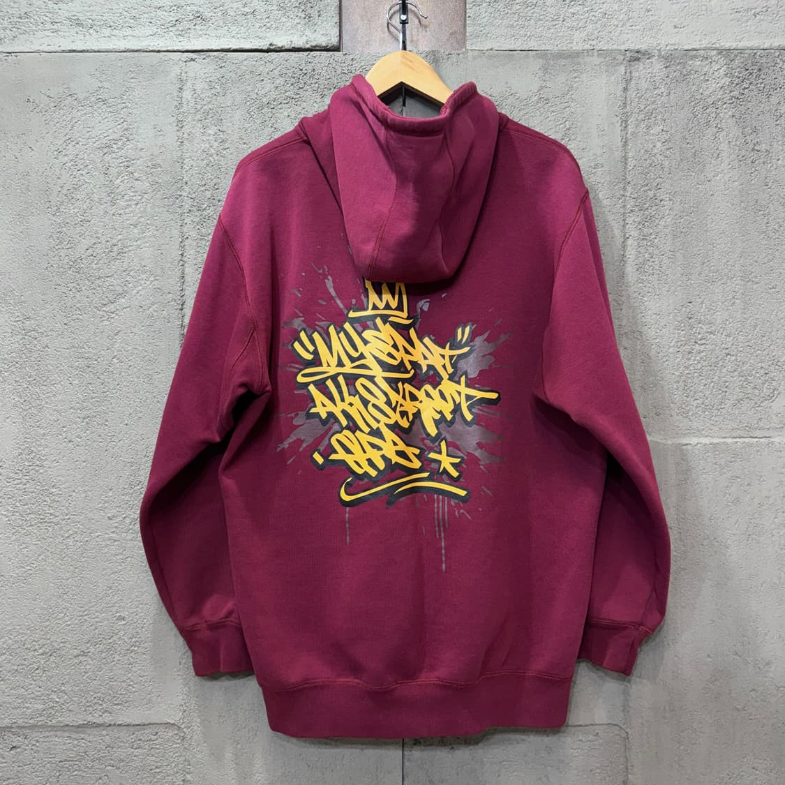 GPA 스케이트 보드 그래피티 스웻 후드 집업 (XL)   상품이미지4