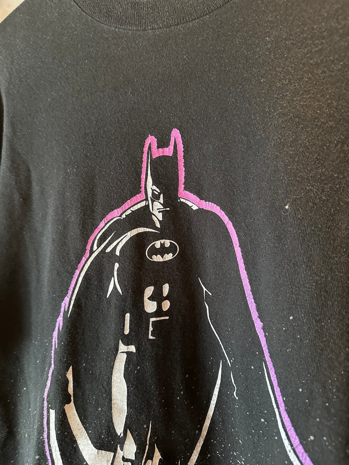 90s USA DC COMICS 빈티지 베트맨 티셔츠 상품이미지5